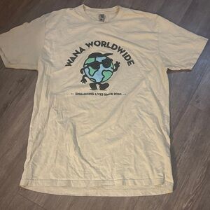 Next Level Apparel Cream Graphic Tee